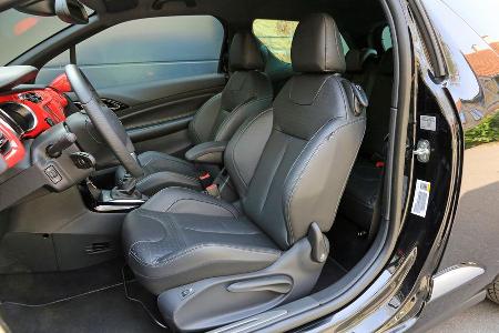 Citron DS3 THP 155, Fahrersitz