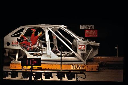 Kindersitz-Crashtest