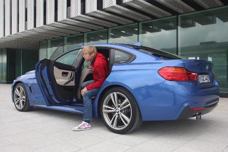 BMW Vierer Gran Coup, Fondsitz, Aussteigen