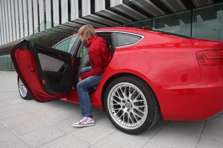 Audi A5 Sportback, Fondsitz, Aussteigen