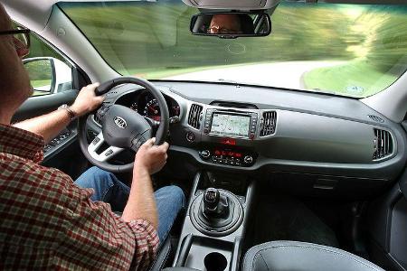 Kia Sportage, Cockpit