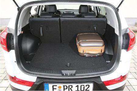 Kia Sportage, Kofferraum