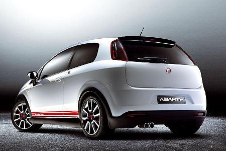 Ebenfalls in Genf zeigt Fiat den Rallye-Ableger des Abarth-Punto.