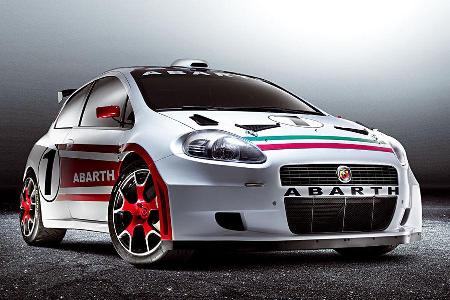 Mit dem 270 PS starken Grande Punto Abarth S2000 gewann Fiat 2006 bereits zahlreiche Läufe der italienischen Rallye-Meisters...
