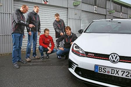 VW Golf GTI Clubsport & Clubsport S, Supertest, Impressionen