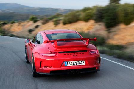 Porsche 911 GT3, Heckansicht