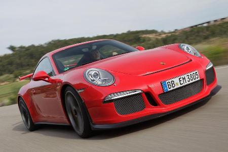Porsche 911 GT3, Frontansicht