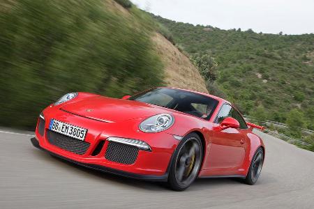 Porsche 911 GT3, Frontansicht