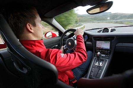 Porsche 911 GT3, Cockpit, Lenkrad