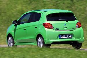 Mitsubishi Space Star 1.2, Heckansicht