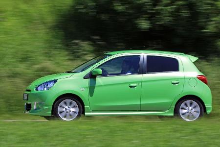 Mitsubishi Space Star 1.2, Seitenansicht