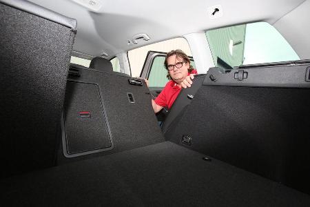 VW Golf Variant, Fondsitz, Umklappen