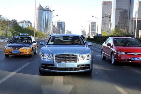 Bentley Flying Spur, Frontansicht