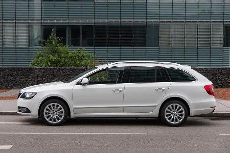 Skoda Superb Combi, Seitenansicht