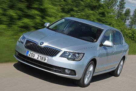 Skoda Superb Combi, Frontansicht