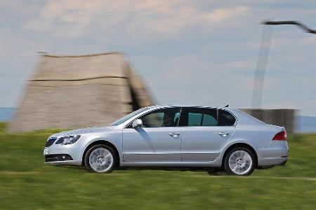 Skoda Superb Combi, Seitenansicht