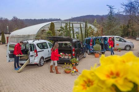 Dacia Dokker, Nissan Evalia, Peugeot Partner, Renault Kangoo