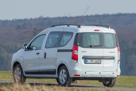 Dacia Dokker dCi 90 Eco2, Heckansicht