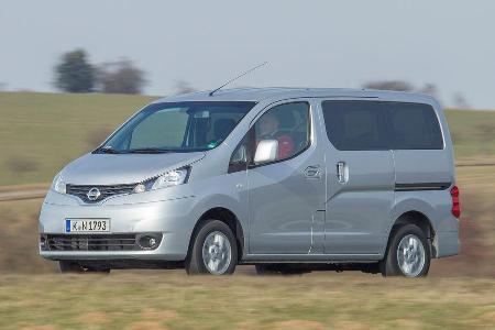 Nissan NV 200 Evalia DCI 110, Seitenansicht