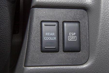 Nissan NV 200 Evalia DCI 110, Bedienelemente