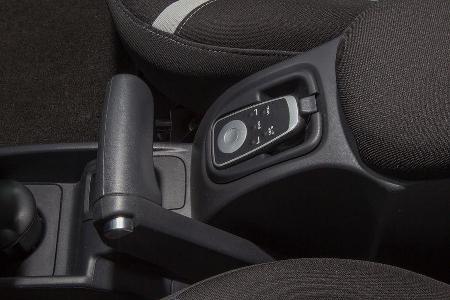 Renault Kangoo dCi 90, Feststellbremse