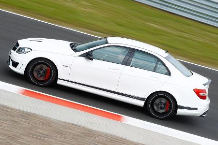 Mercedes C63 Edition 507, Seitenansicht