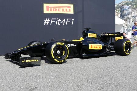 Pirelli F1-Showcar - 2017er Reifen - GP Monaco 2016