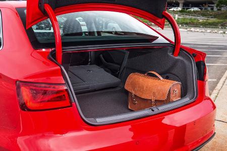 Audi A3 Limousine, Kofferraum