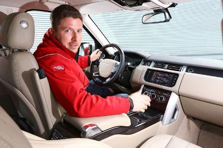 Range Rocer TDV8, Cockpit, Lenkrad, Jens Dralle