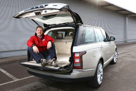 Range Rocer TDV8, Jens Dralle, Heckklappe