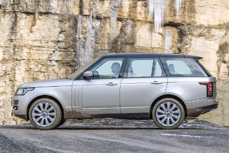 Range Rocer TDV8, Seitenansicht