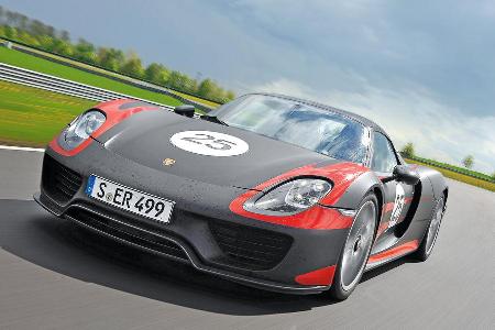 Porsche 918 Spyder, Frontansicht