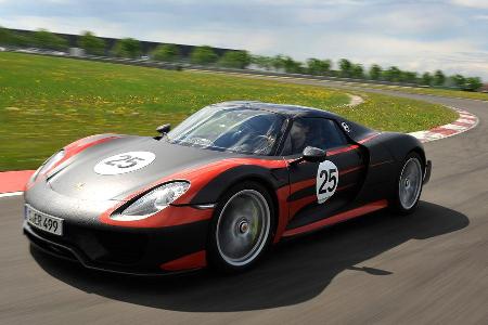 Porsche 918 Spyder, Frontansicht