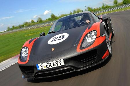 Porsche 918 Spyder, Frontansicht