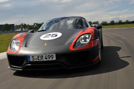 Porsche 918 Spyder, Frontansicht