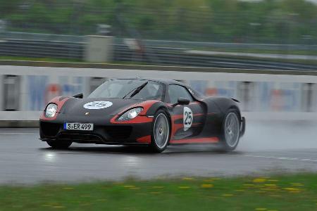 Porsche 918 Spyder, Heckansicht