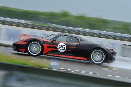 Porsche 918 Spyder, Seitenansicht