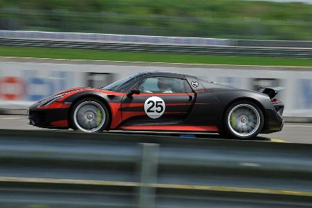 Porsche 918 Spyder, Seitenansicht