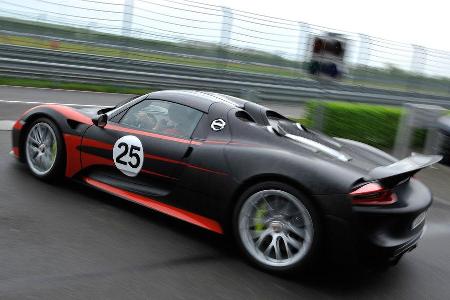 Porsche 918 Spyder, Seitenansicht