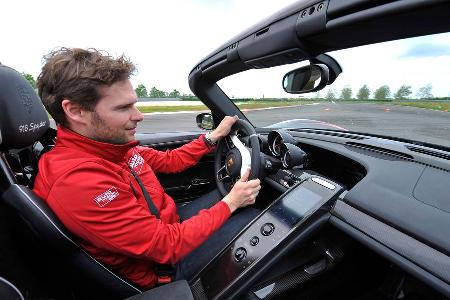 Porsche 918 Spyder, Cockpit, Alexander Bloch