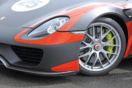 Porsche 918 Spyder, Rad, Felge, Frontscheinwerfer