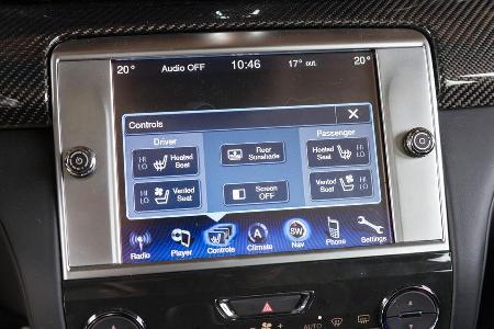 Maserati Quattroporte A Q4, Display, Bordcomputer