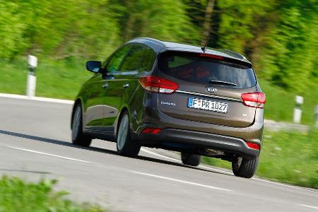 Kia Carens 1.7 CRDi, Heckansicht