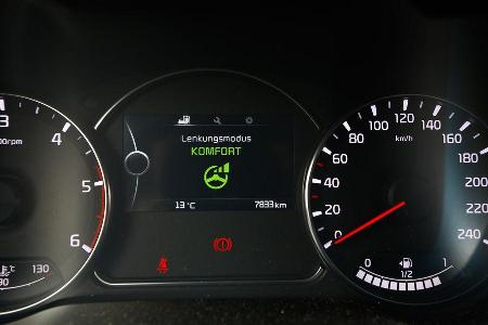 Kia Carens 1.7 CRDi, Rundinstrumente