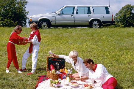 Volvo 760, Seitenansicht