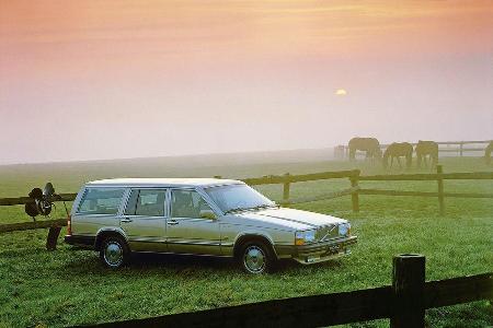 Volvo 760, Seitenansicht