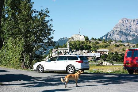 Citron C5 Tourer HDI 140, Seitenansicht, Provence