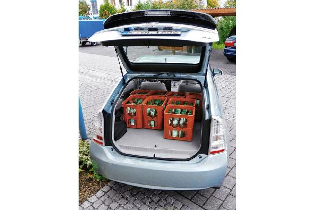 Toyota Prius Plug-in Hybrid, Kofferraum