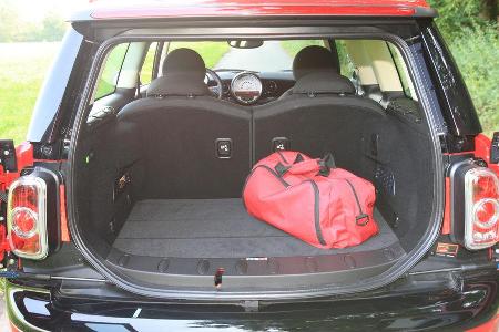Mini Clubman One D, Kofferraum