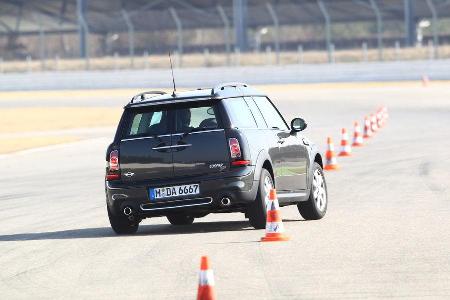 Mini Cooper SD Clubman, Slalom, Heck